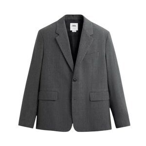 ZARA MEN'S GREY SUIT JACKET LIMITED EDITION M/L